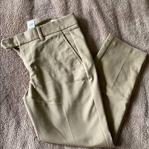 Gap size 0P slim crop dress pants- NWOT